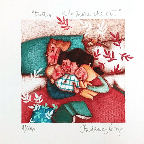 Federica Porro - Tutto l'amore che c'&egrave; (bimba e beb&egrave;)